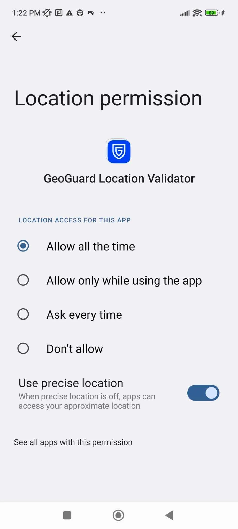 GeoGuard Location Validator Screenshot 4