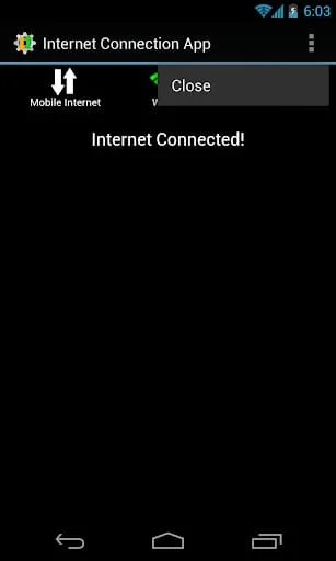 internet connection Screenshot 4