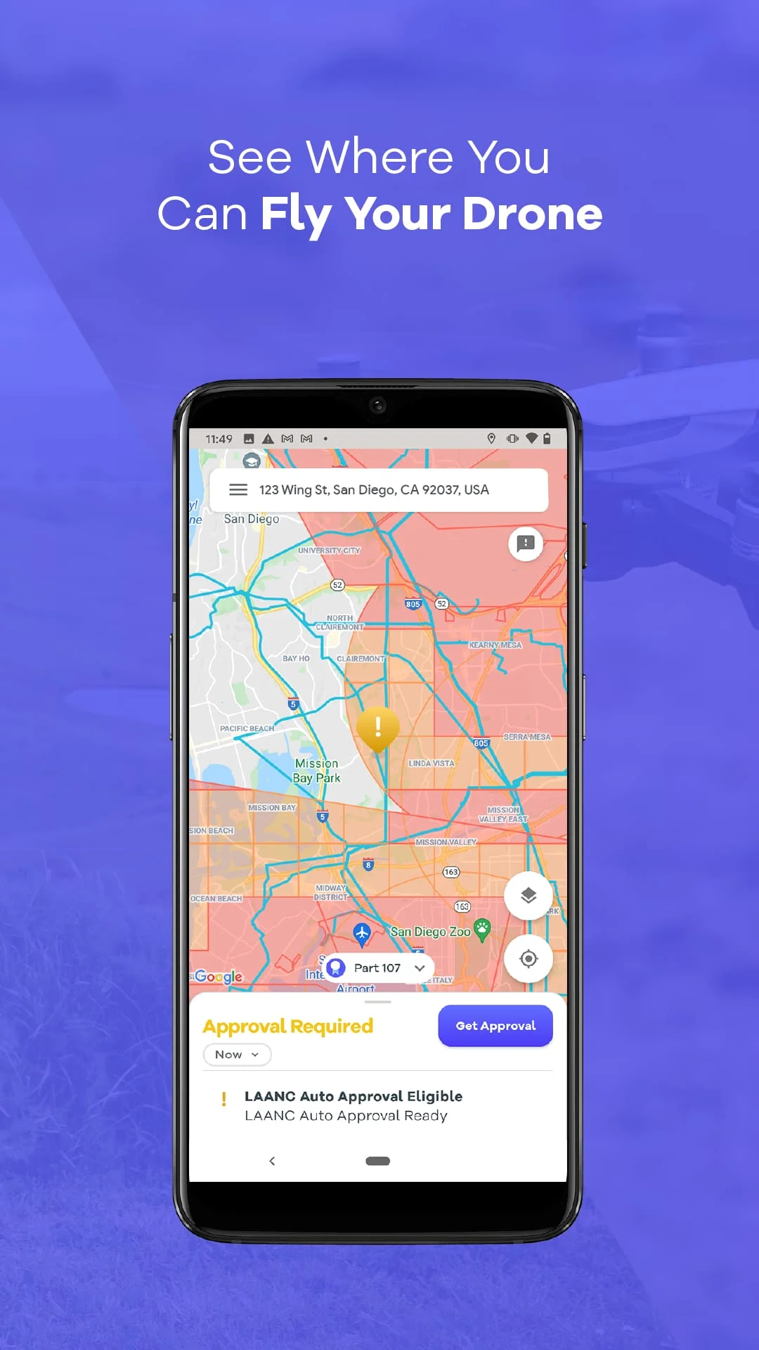 OpenSky - App for Drone Flyers Screenshot 2