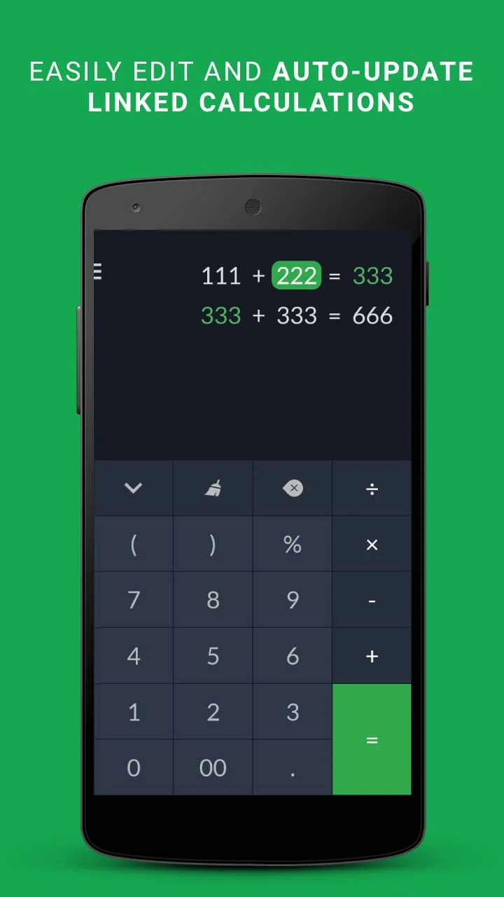 FlexCalc: Flexible Calculator Screenshot 2