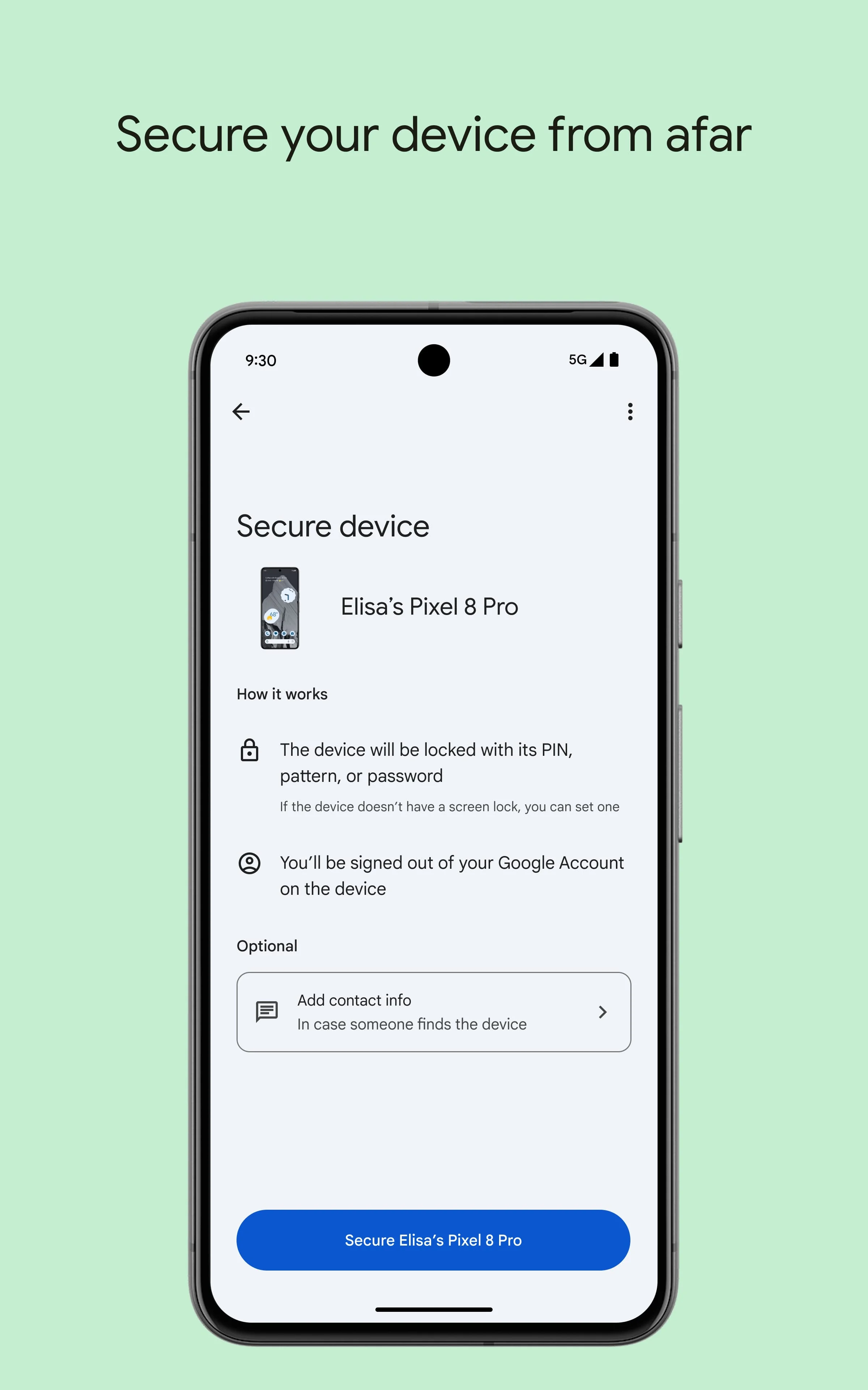 Google Find My Device Screenshot 3