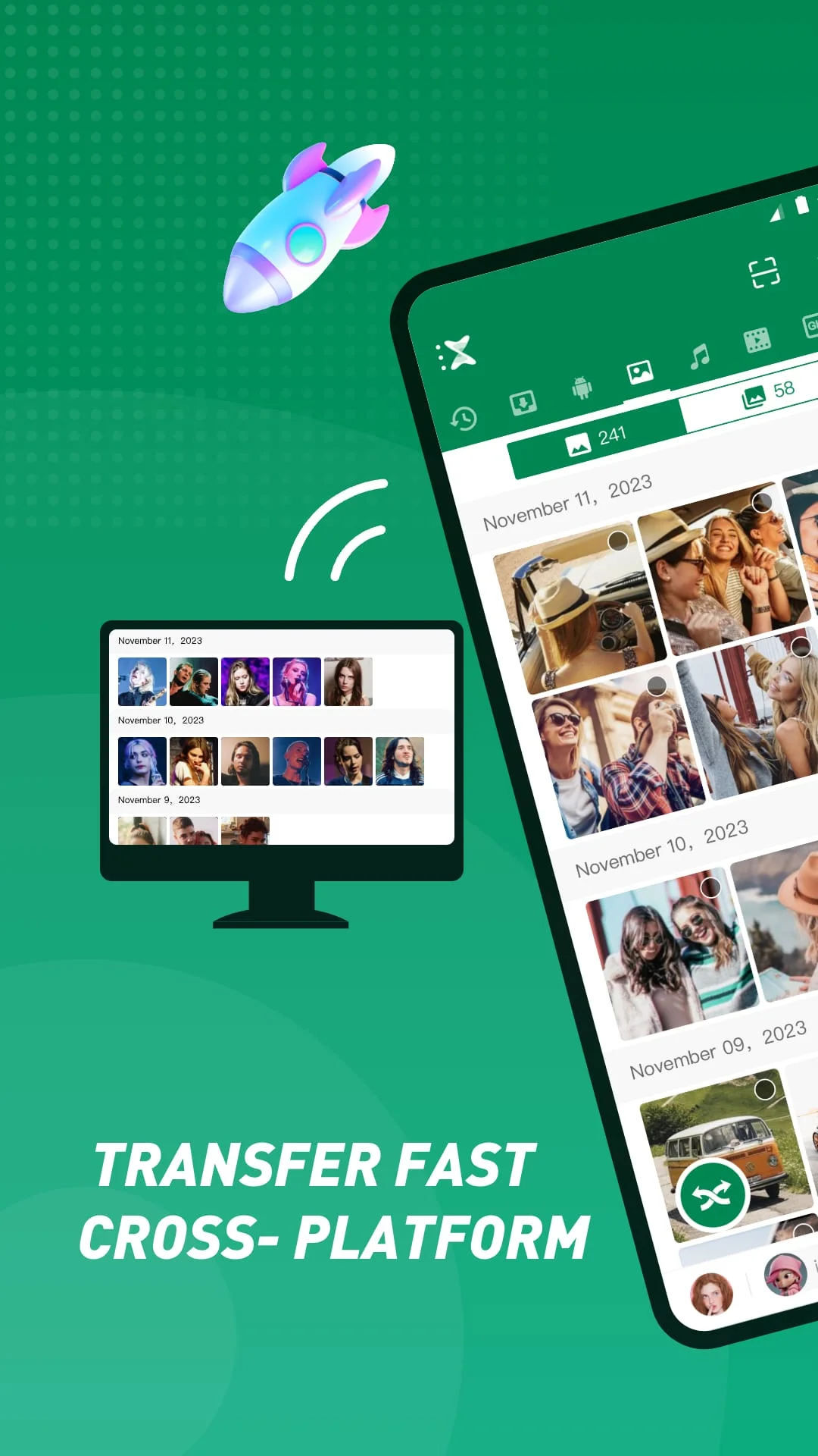 Xender - Share Music Transfer Screenshot 1