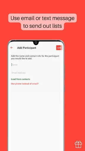 Simple Secret Santa Generator Screenshot 2