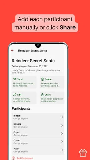 Simple Secret Santa Generator Screenshot 3