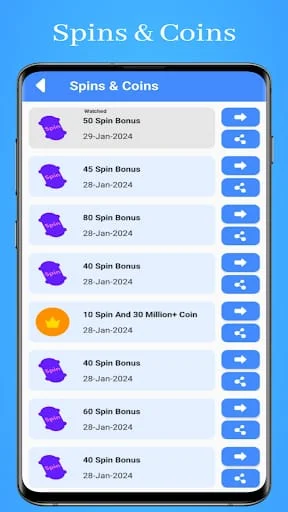 Spin Master: Reward Links Spin Screenshot 2