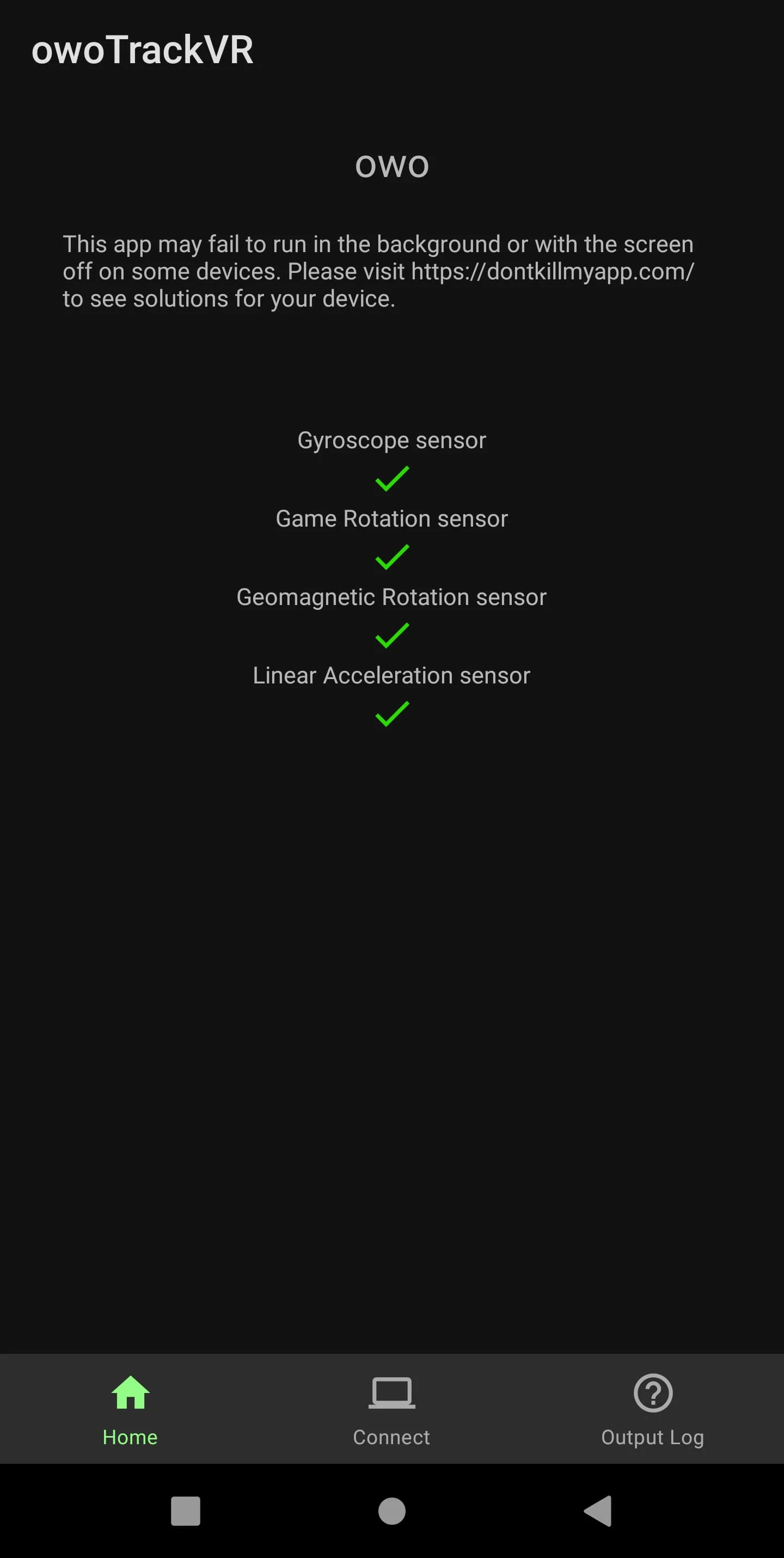 owoTrack Screenshot 1