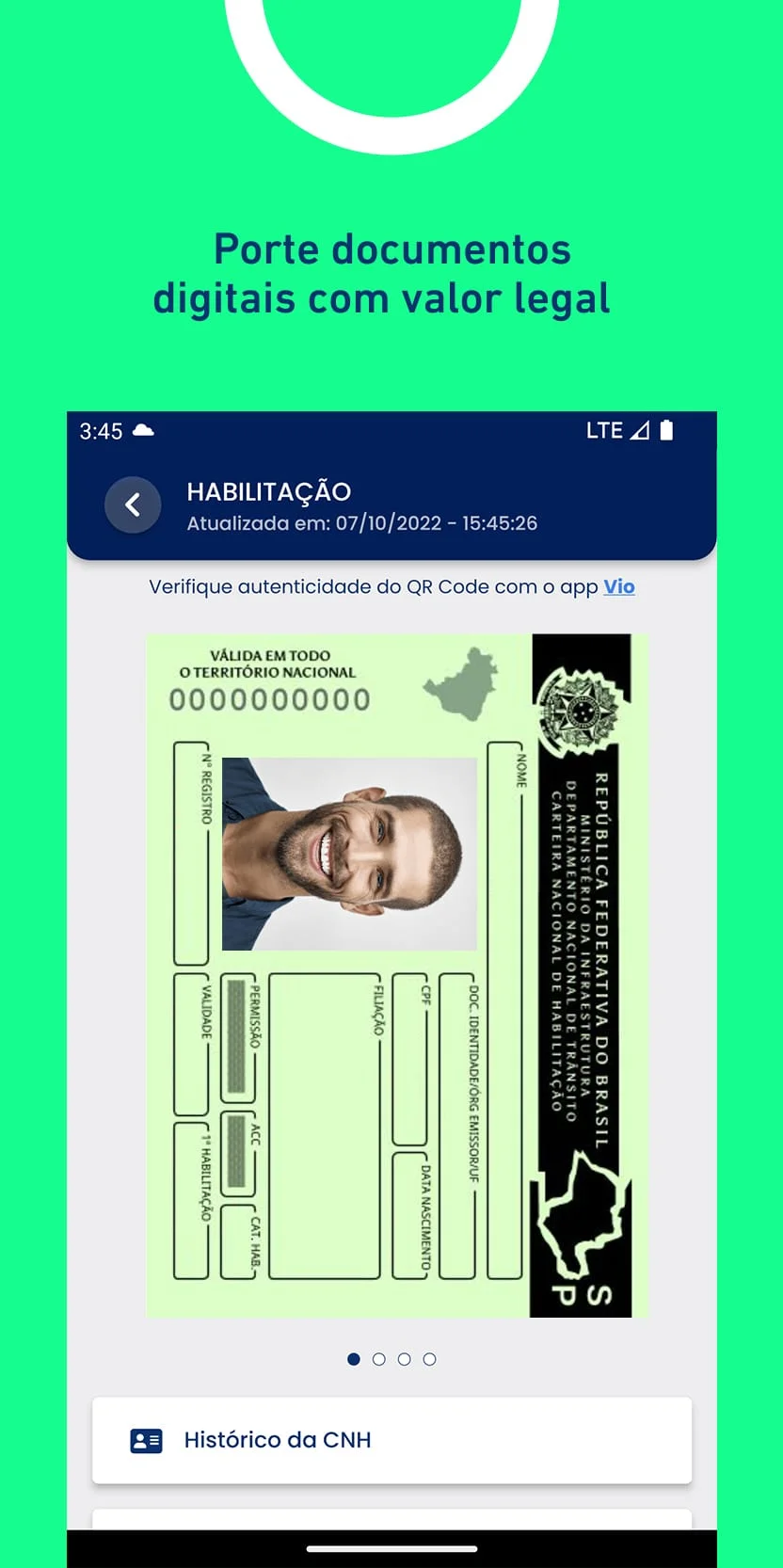 Carteira Digital de Trânsito Screenshot 4