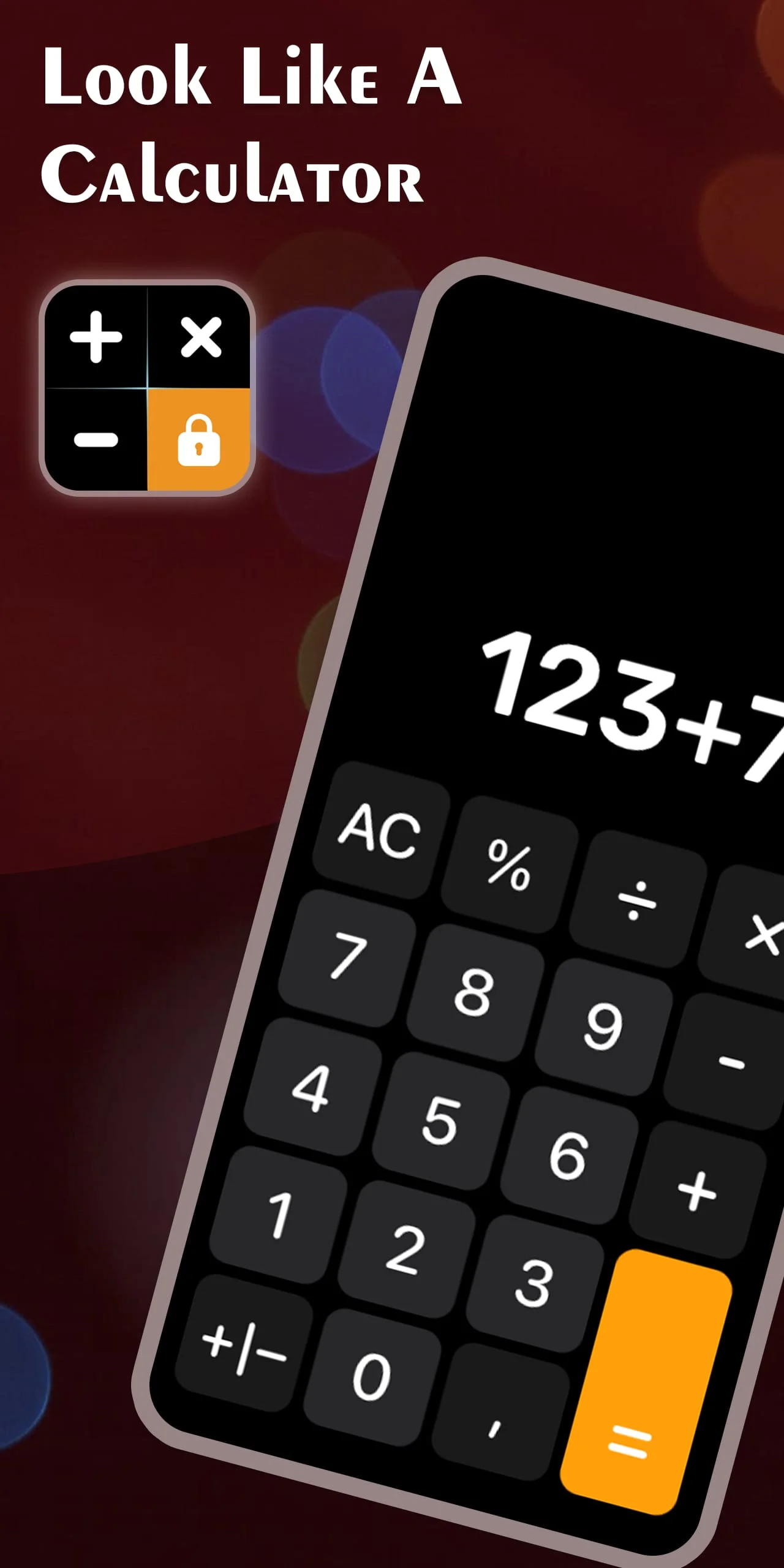 Calculator - Lock Photo Vault Screenshot 1