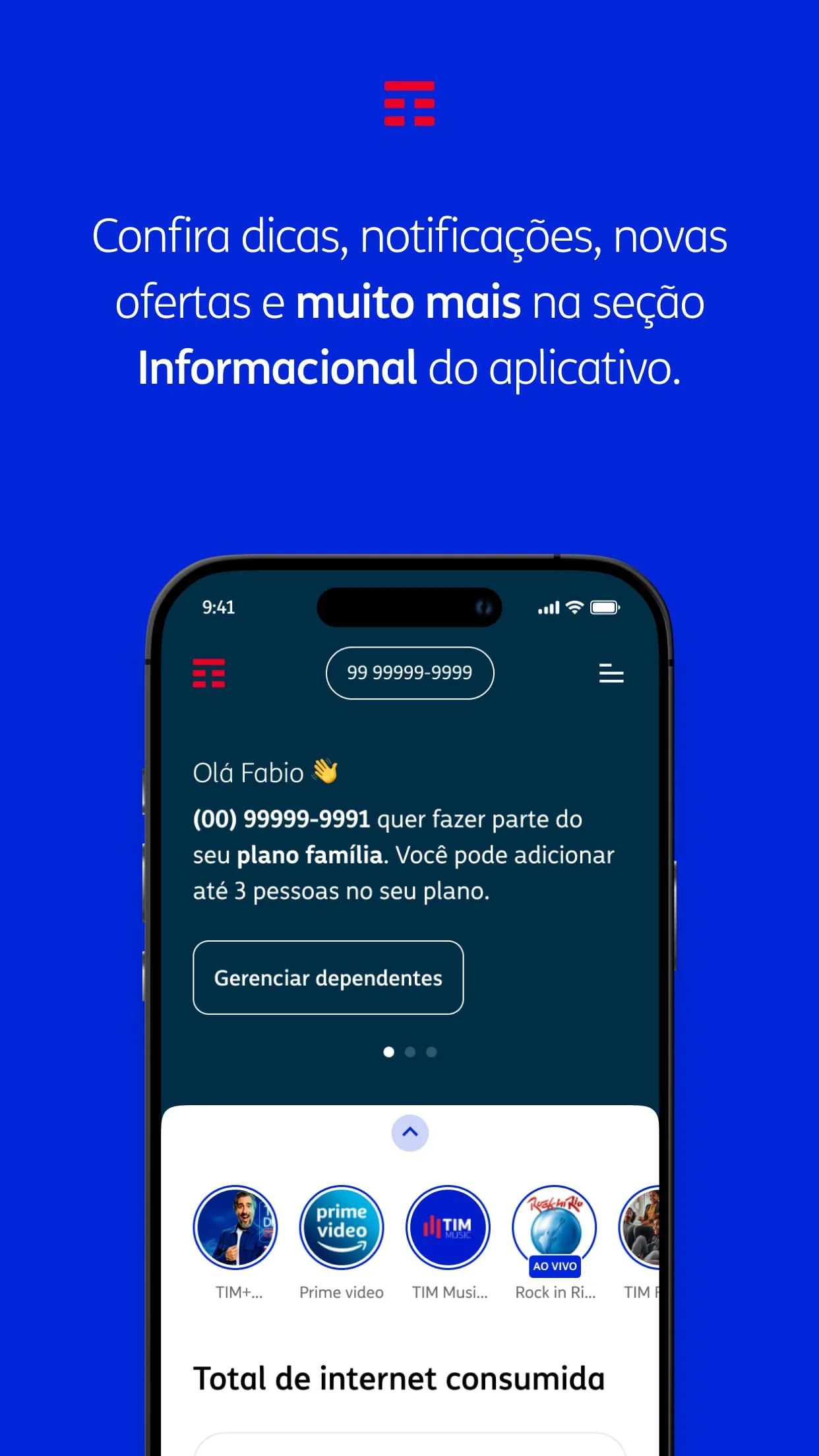 MEU TIM Screenshot 3