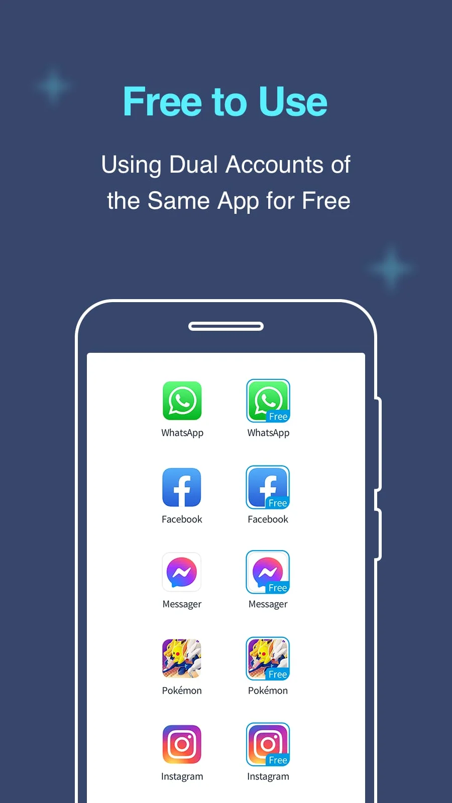 Multiple Accounts: Dual Space Screenshot 2