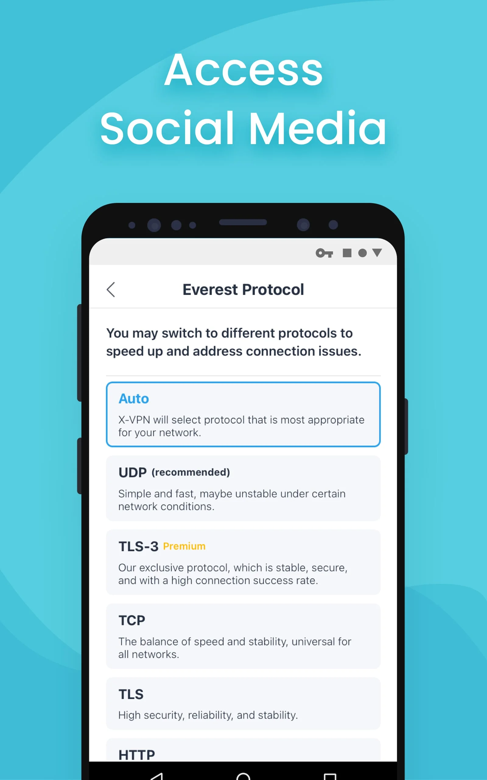 X-VPN - Private Browser VPN Screenshot 3