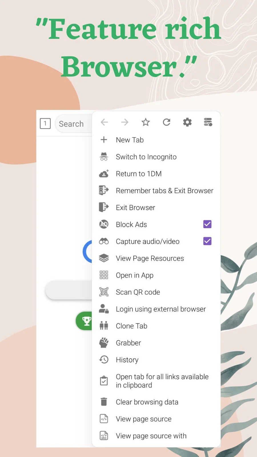 1DM: Browser & Video Download Screenshot 3
