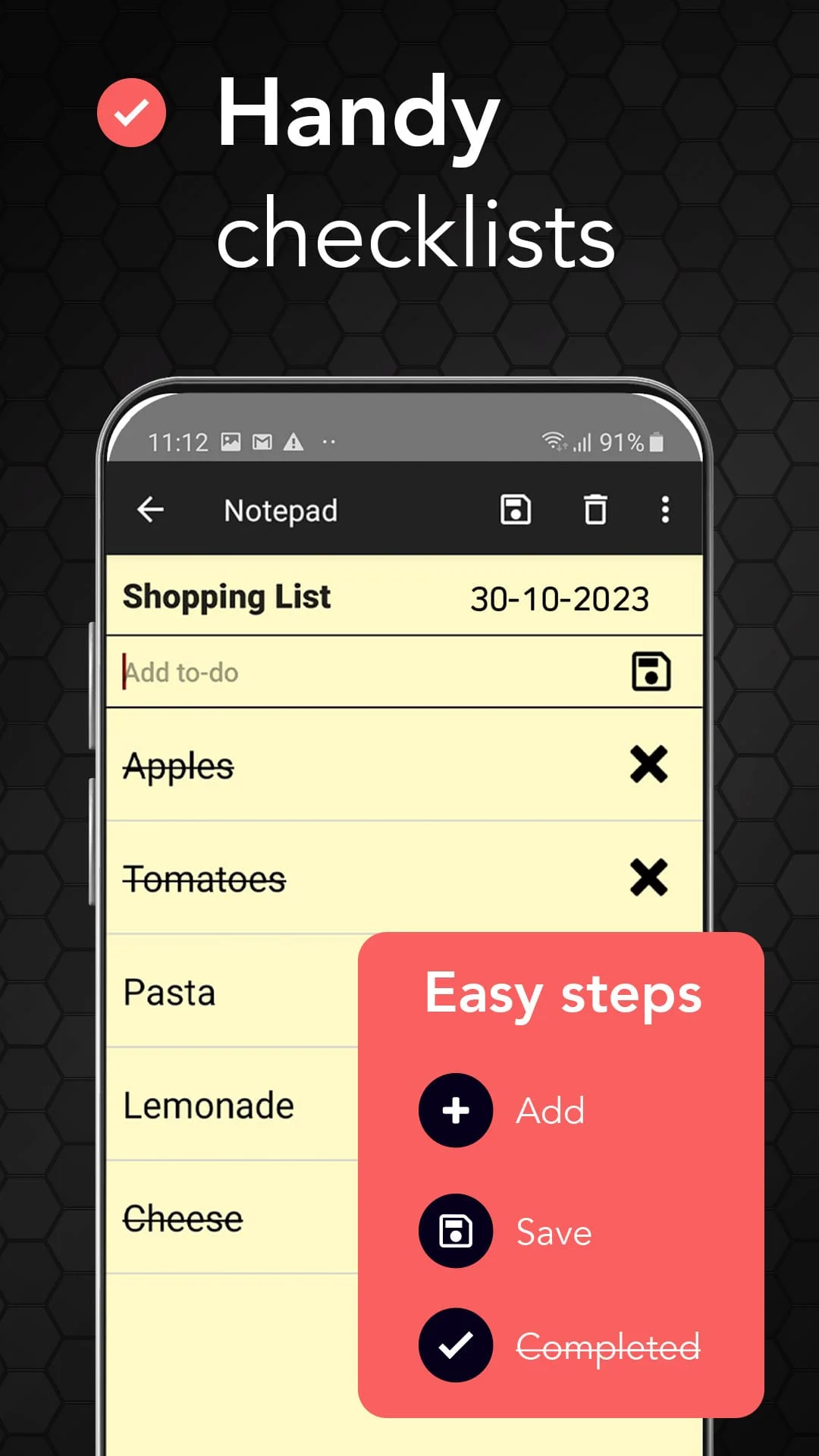 Notepad – Notes and To Do List Screenshot 4