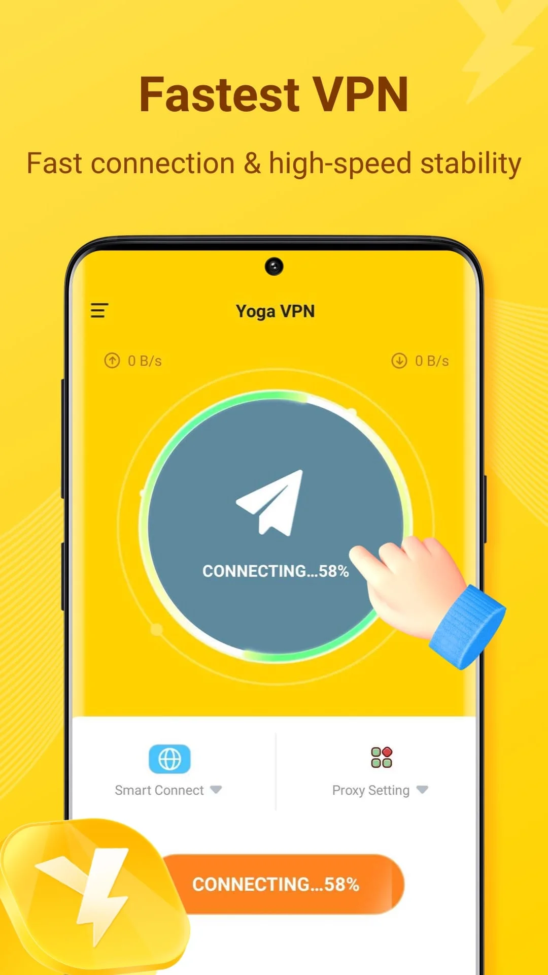 Yoga VPN -Secure Proxy VPN Screenshot 1