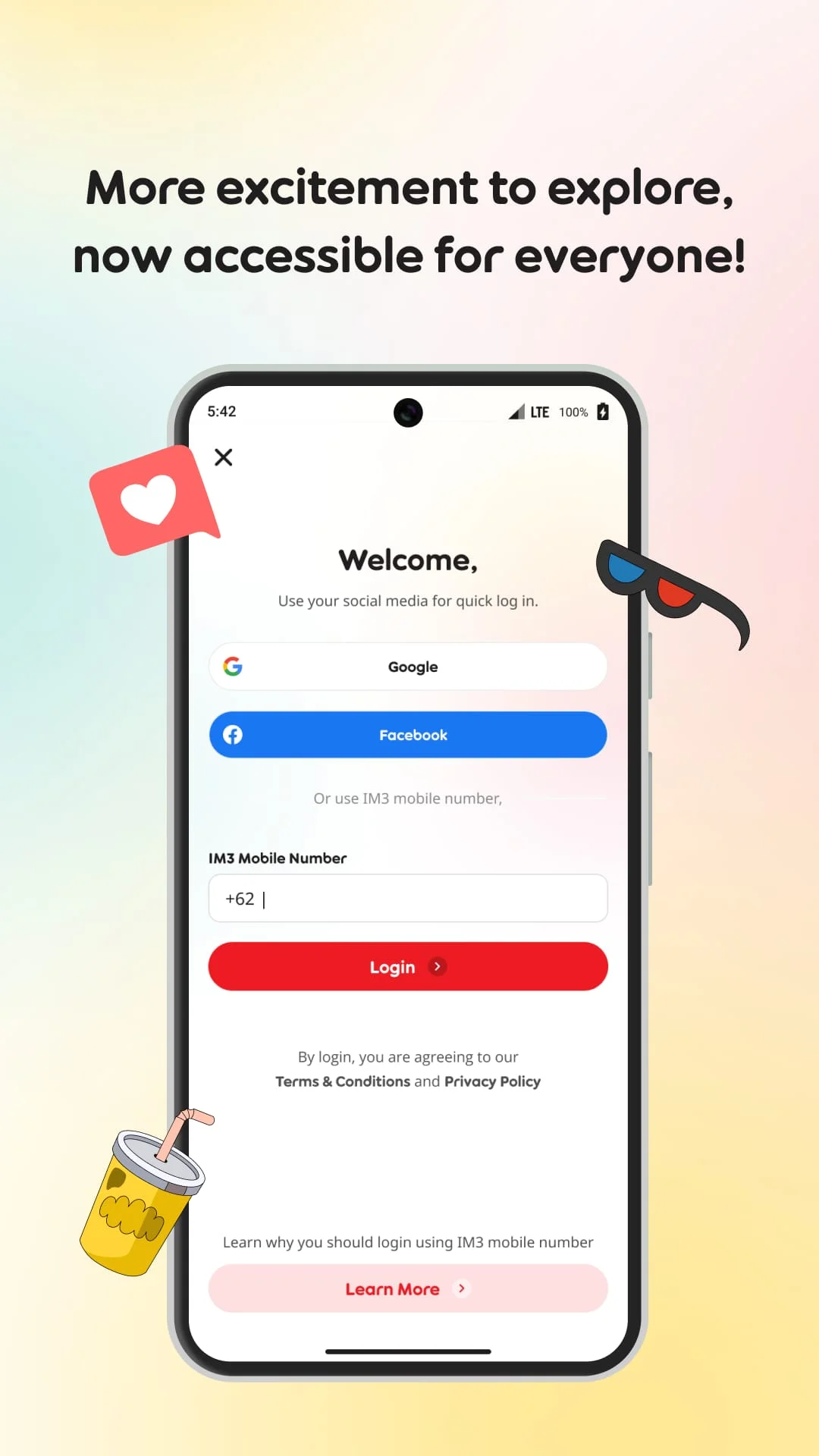myIM3: Data Plan & Buy Package Screenshot 1