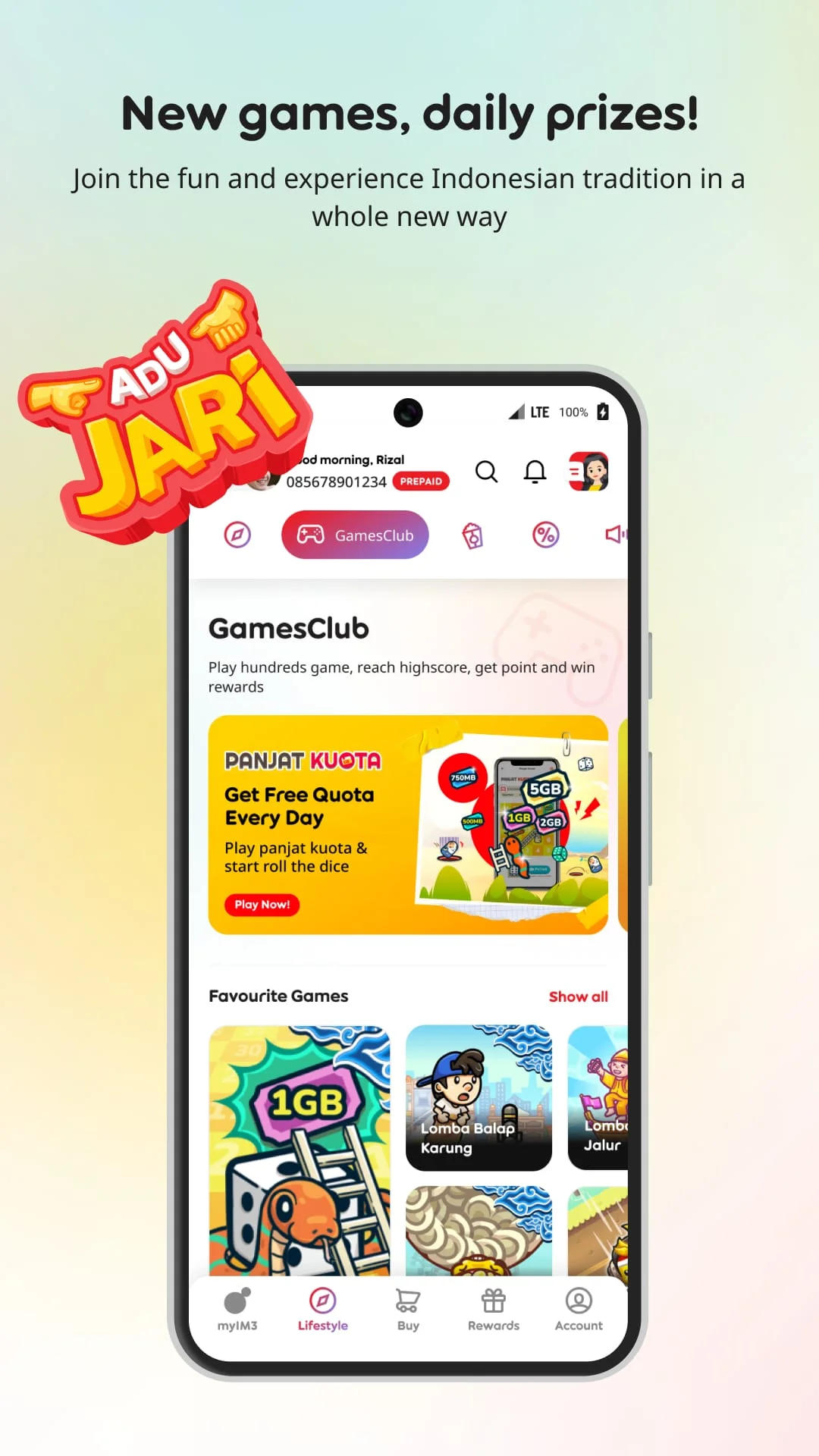 myIM3: Data Plan & Buy Package Screenshot 3