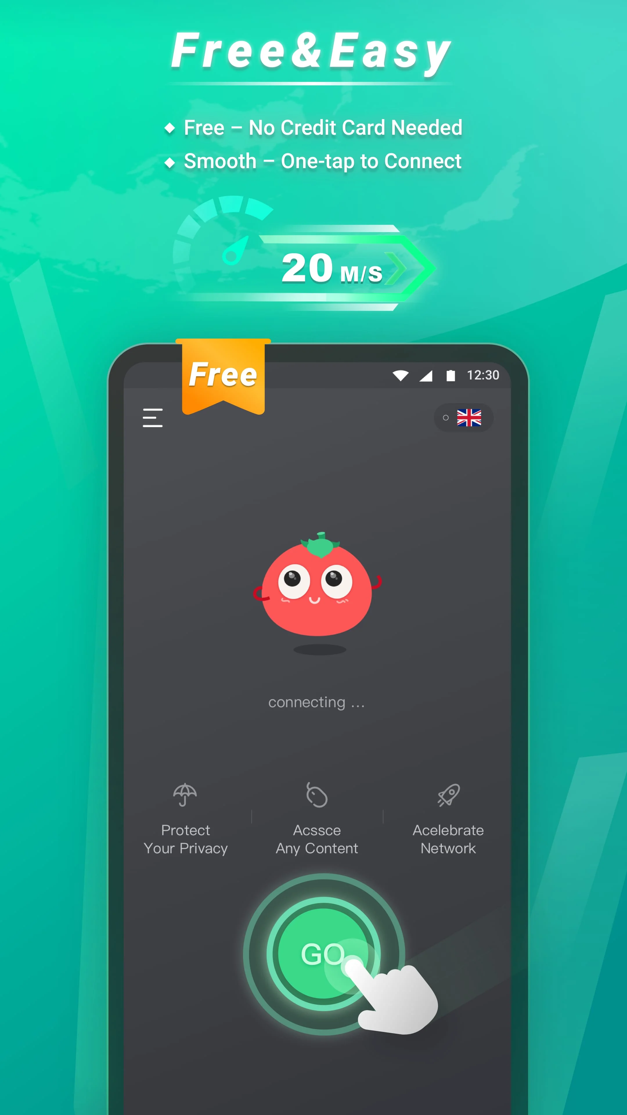 Tomato VPN | VPN Proxy Screenshot 3