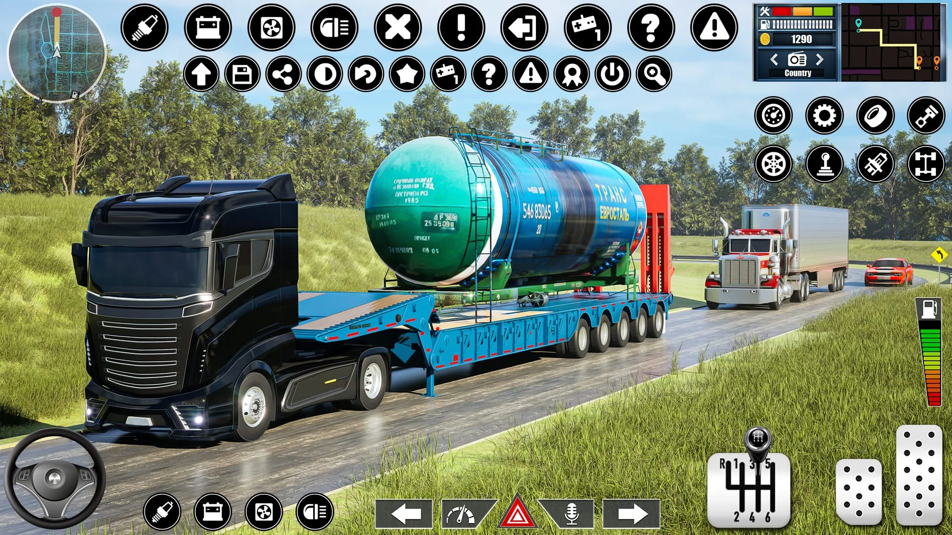 Oil Tanker Truck Driving Games Screenshot 2