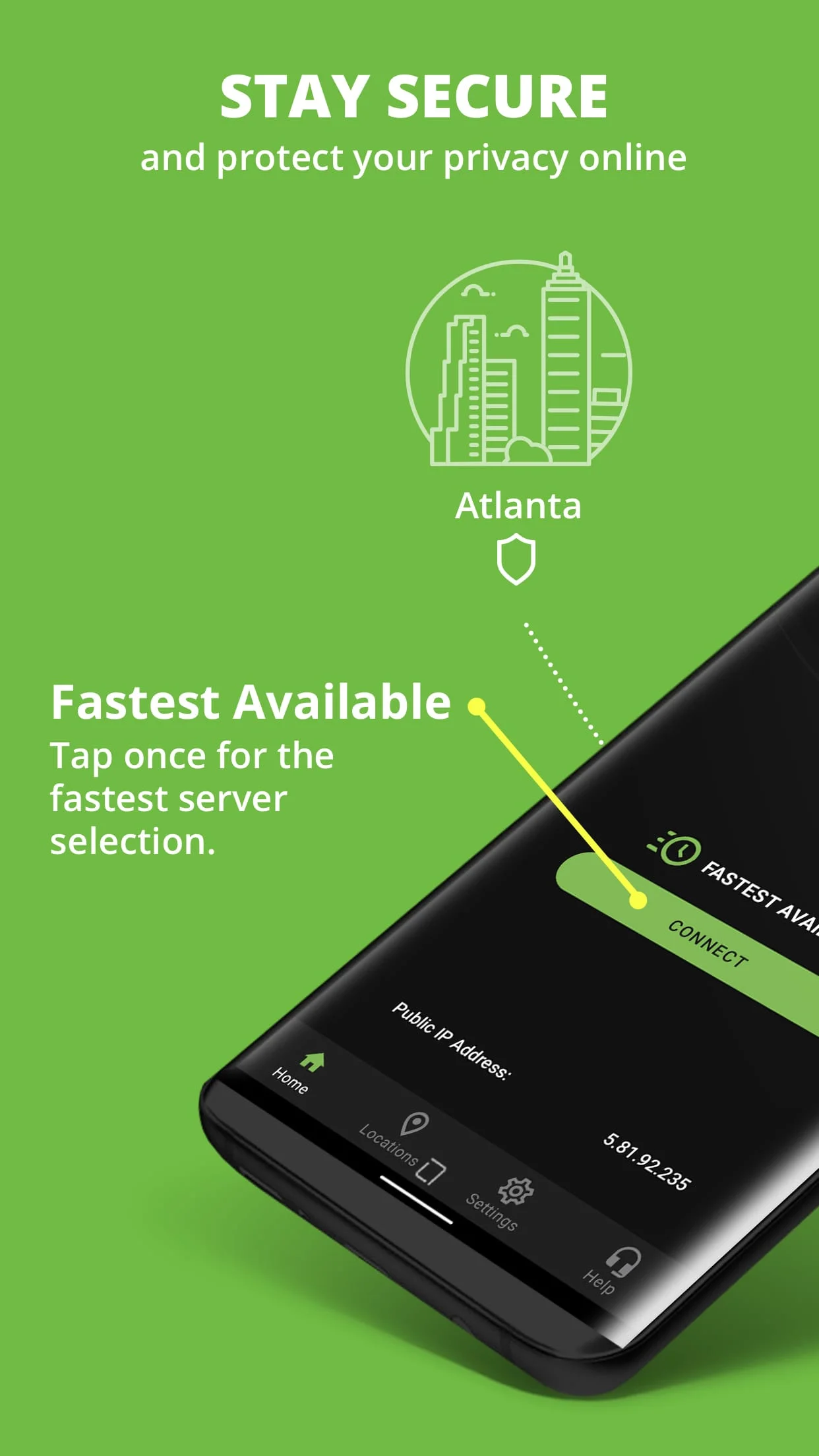 IPVanish: VPN Location Changer Screenshot 3