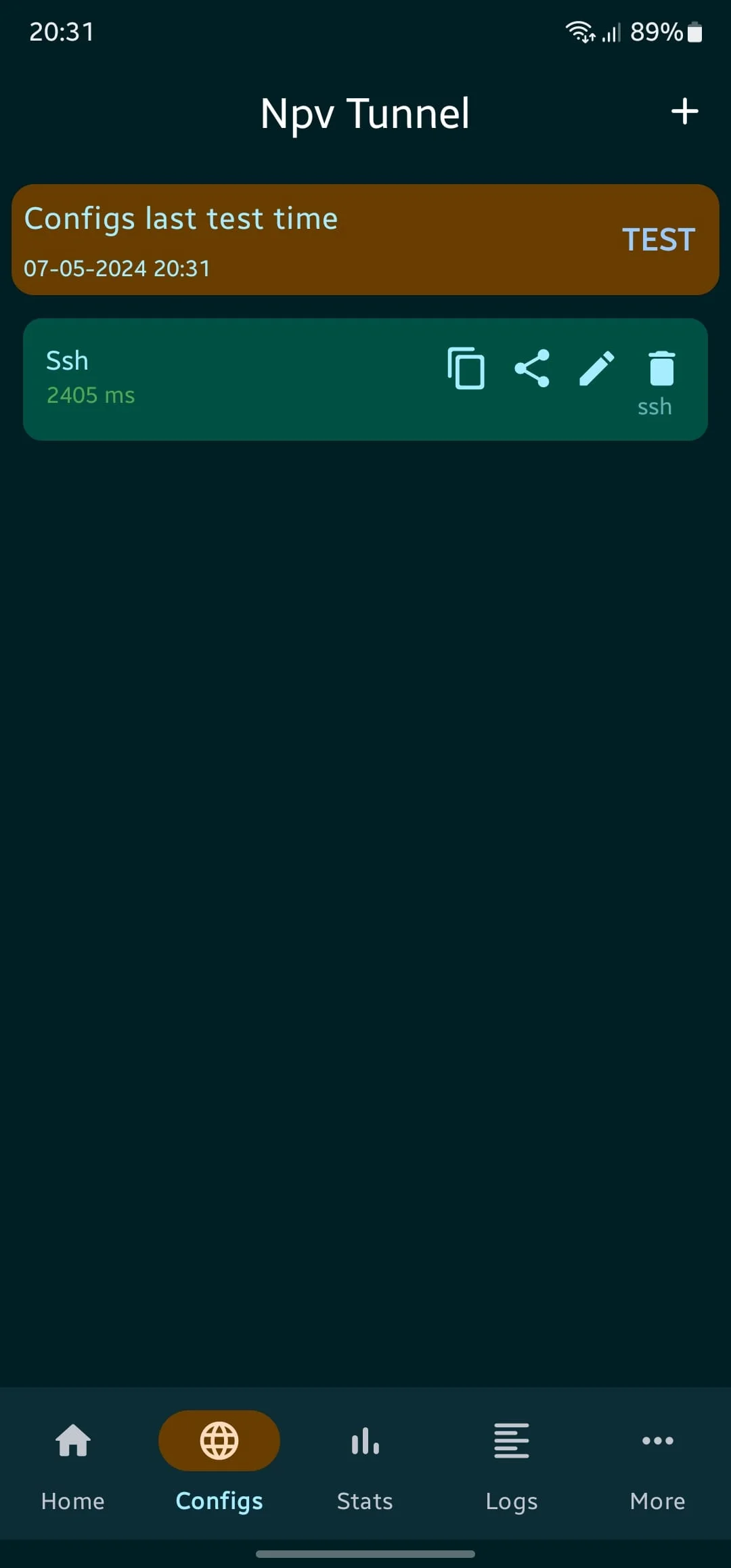 Npv Tunnel V2ray/SSH Screenshot 2