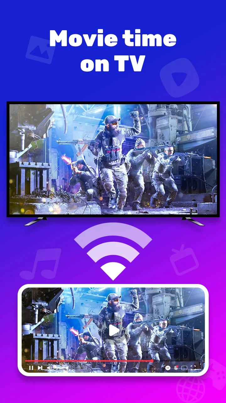 Screen Mirroring in smart view Screenshot 3