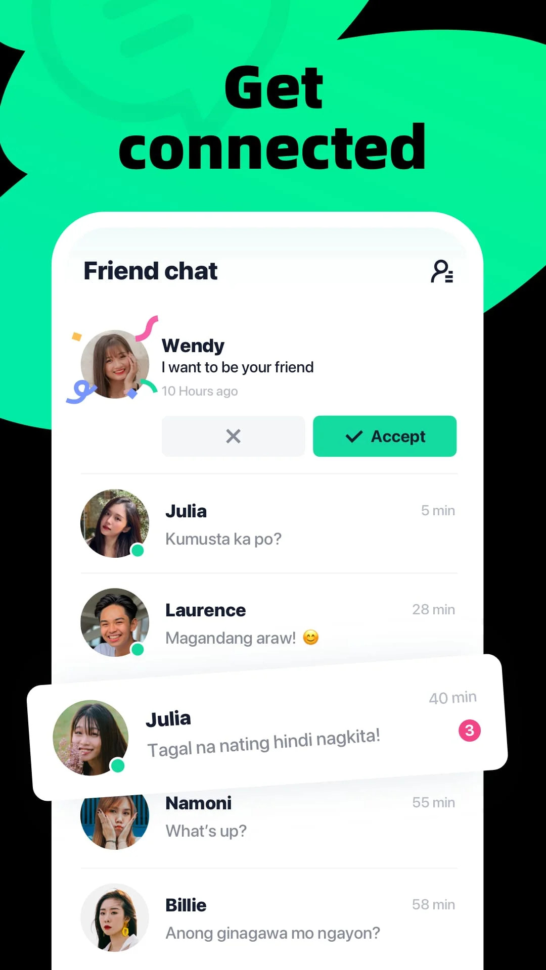 OFO: Friends.FreeChat.Nearby. Screenshot 2