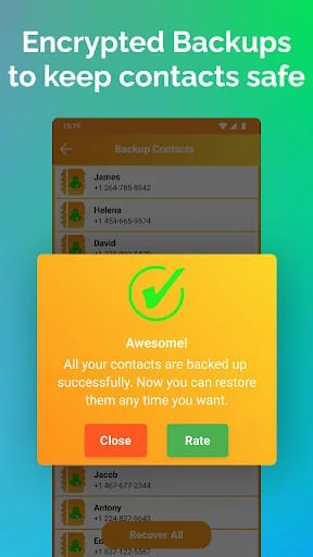 Recover Deleted Contacts Screenshot 4