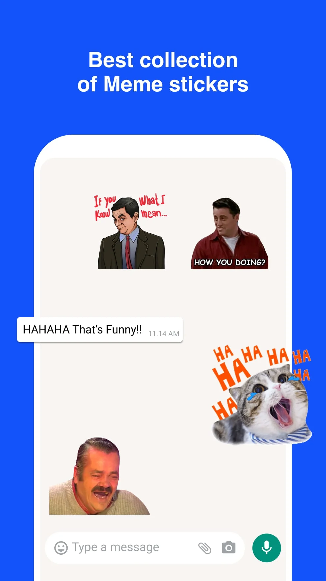 Funny Memes Stickers WASticker Screenshot 1