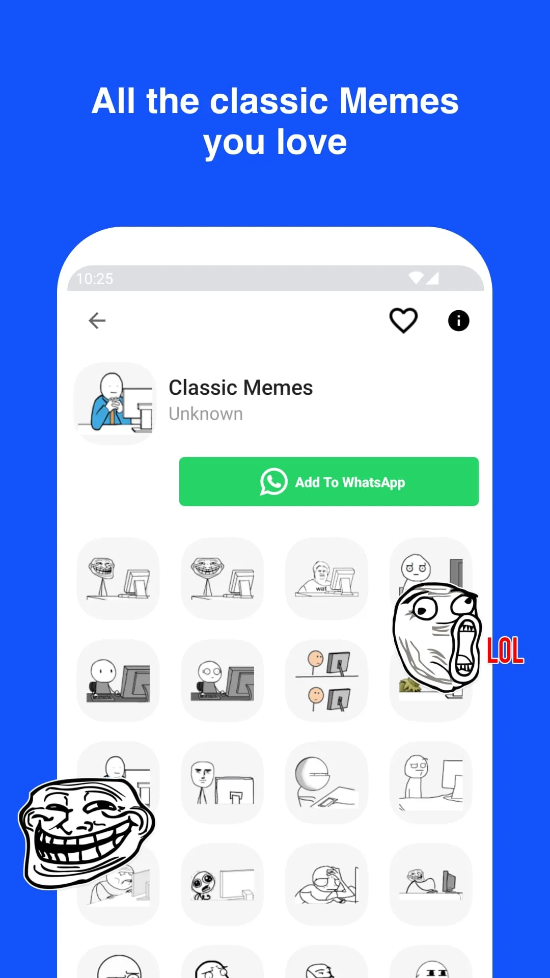 Funny Memes Stickers WASticker Screenshot 3