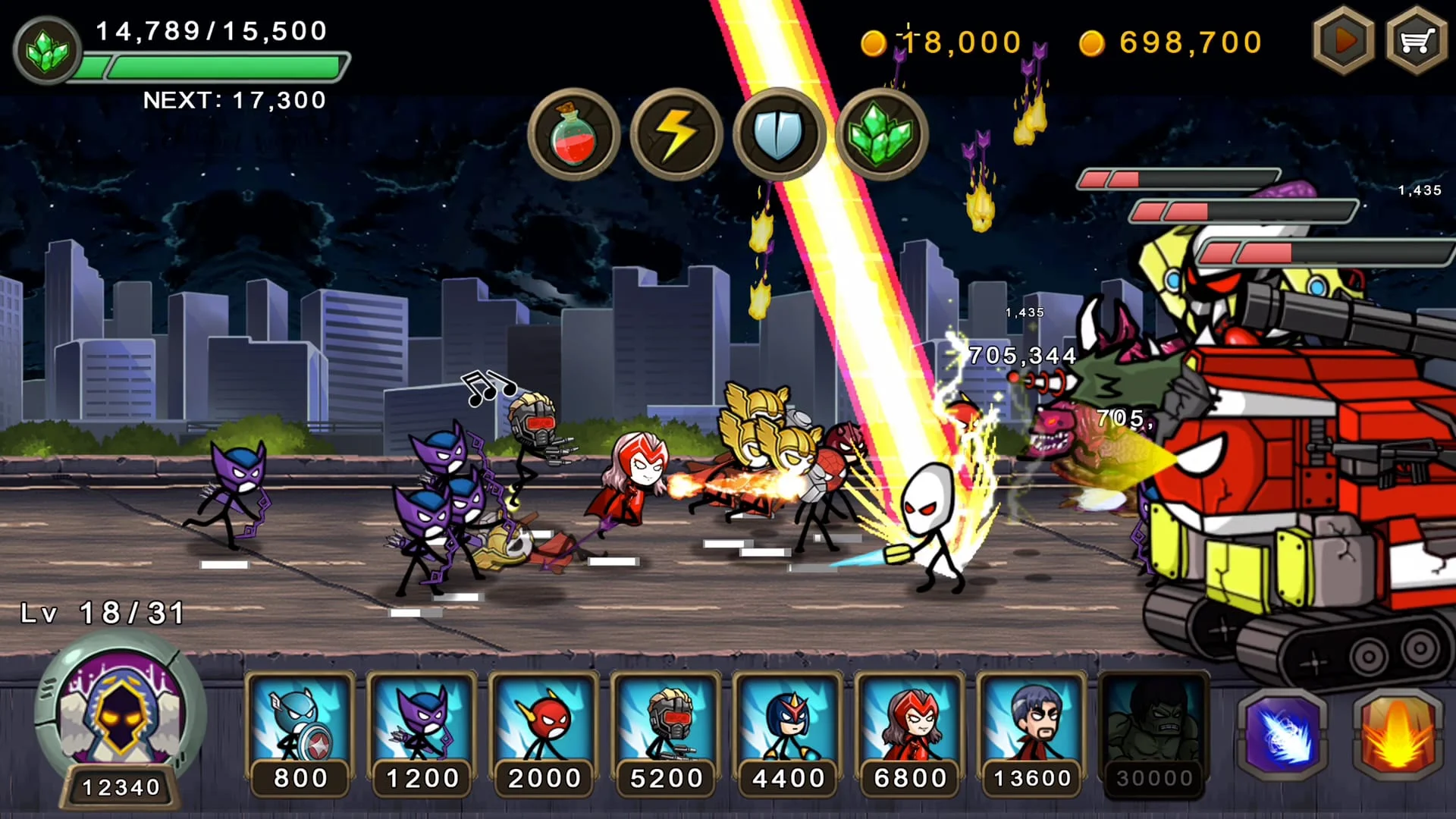 HERO WARS SuperStickmanDefense Screenshot 3
