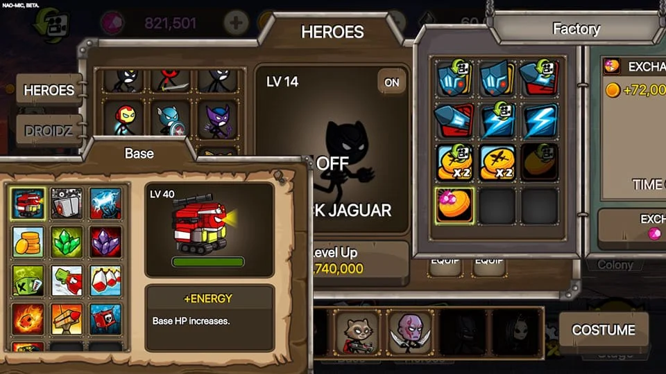 HERO WARS SuperStickmanDefense Screenshot 4