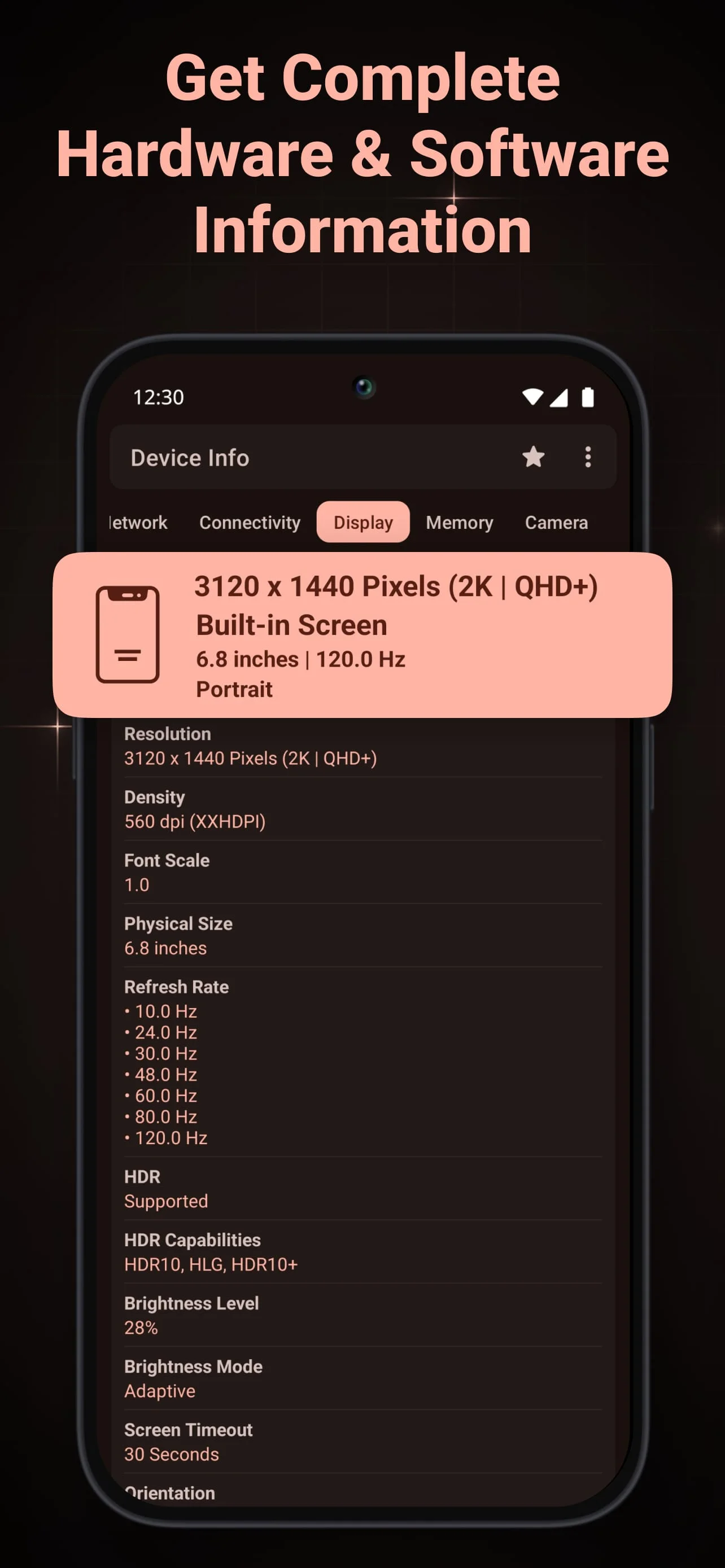 Device Info: System & CPU Info Screenshot 4