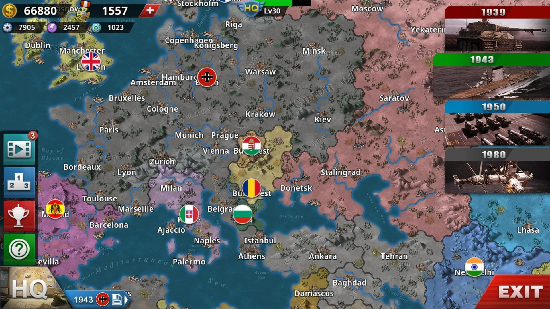 World Conqueror 4-WW2 Strategy Screenshot 2