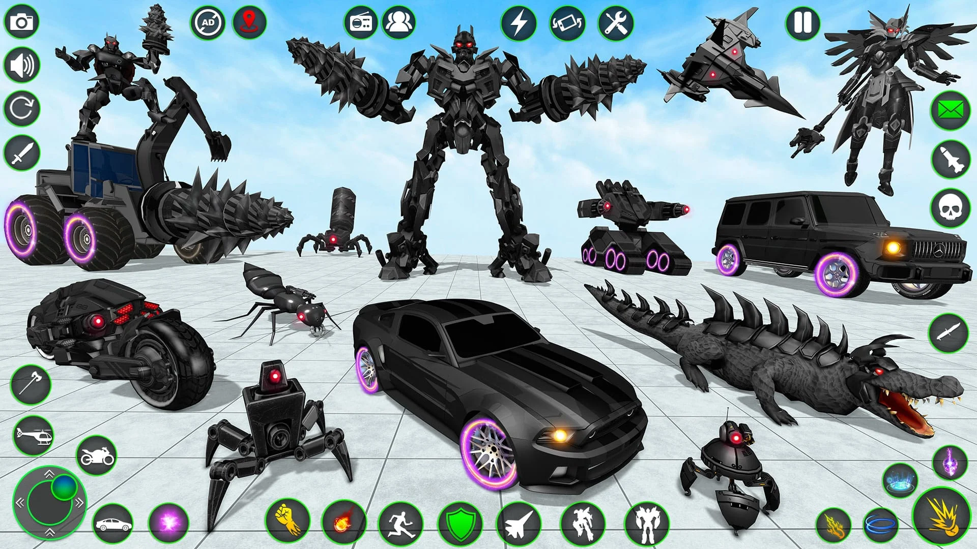 Air Robot Game - Flying Robot Screenshot 3