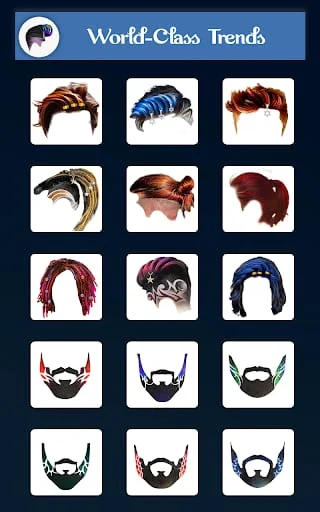 Hairy - Men Hairstyles beard & Screenshot 3