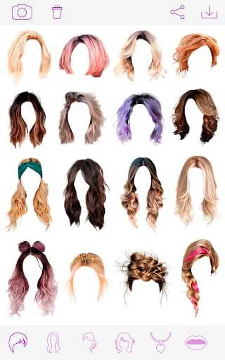 Virtual Hair Style Changer Screenshot 4