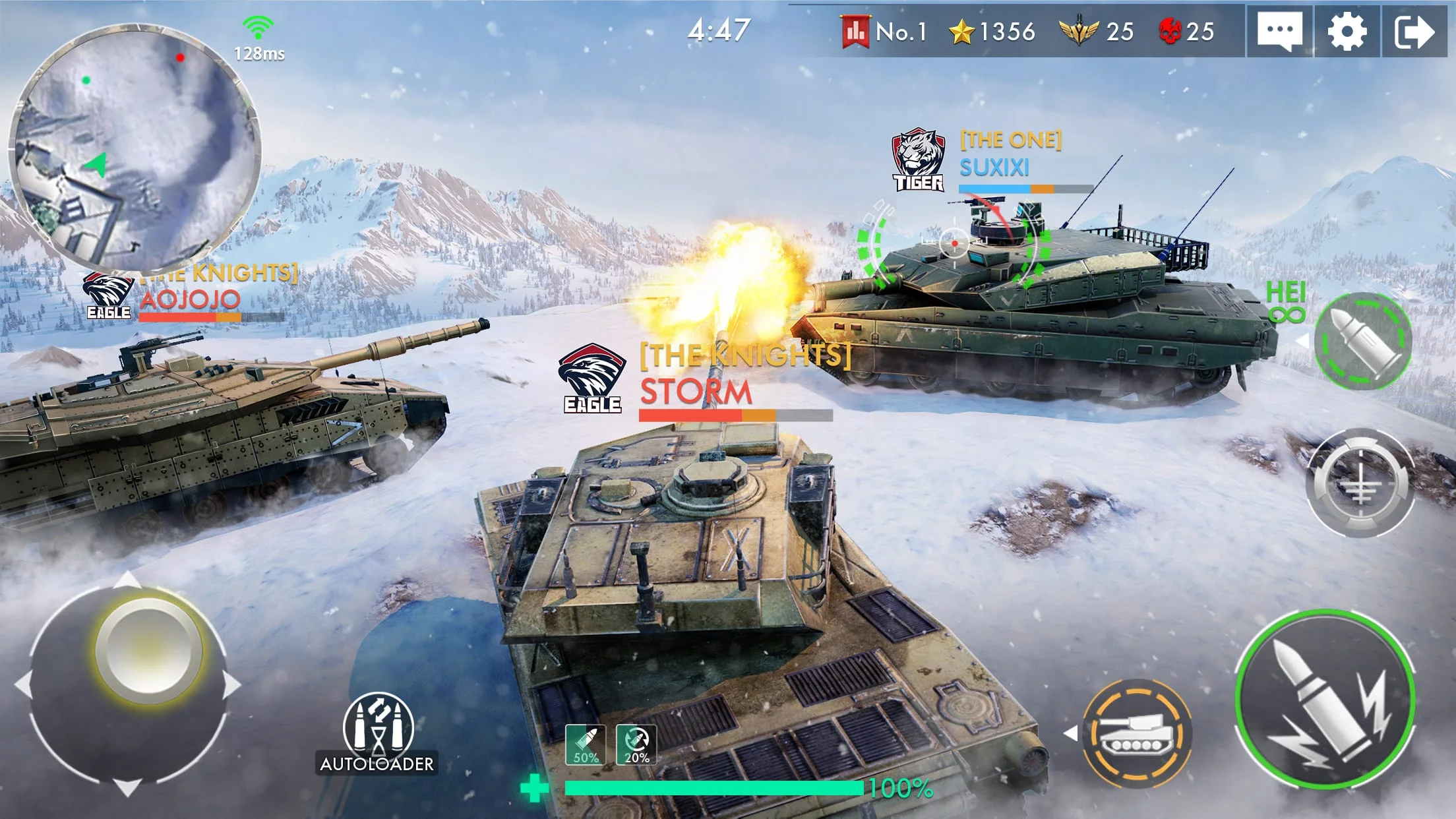 Tank Warfare: PvP Battle Game Screenshot 3