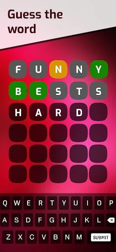 6 Tries 1 Word Screenshot 1