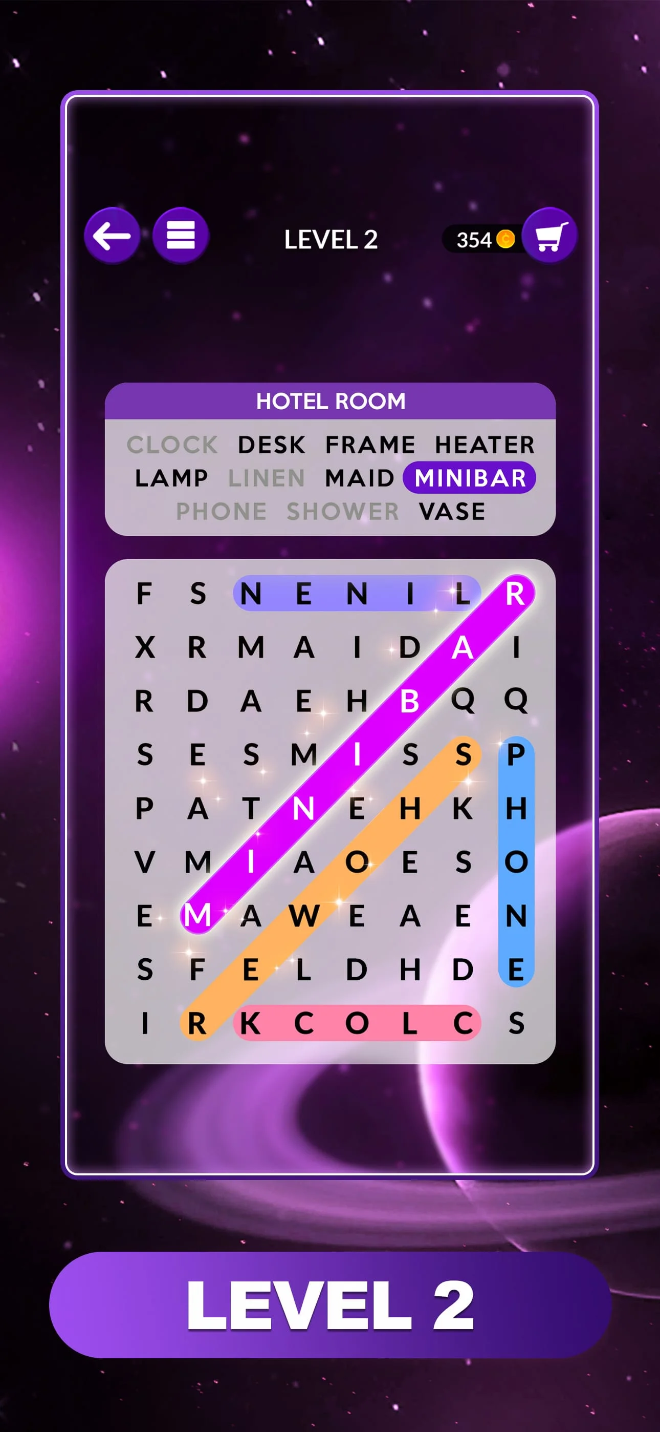Wordscapes Search: Word Games Screenshot 2