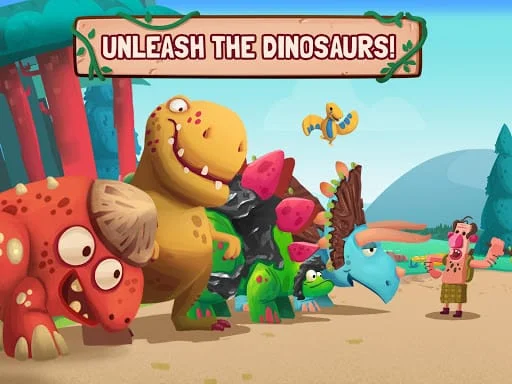 Dino Bash: Dinosaur Battle Screenshot 2