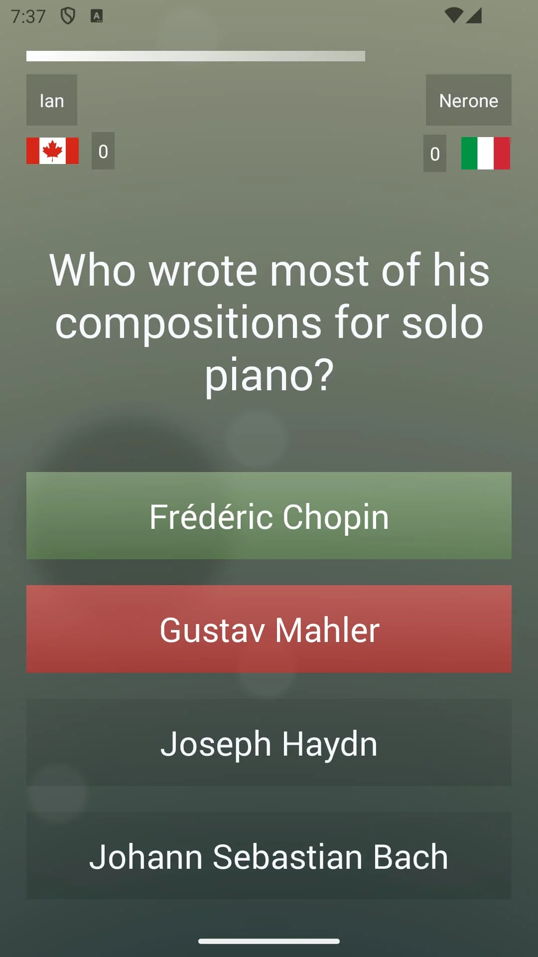 General Knowledge Quiz Screenshot 4