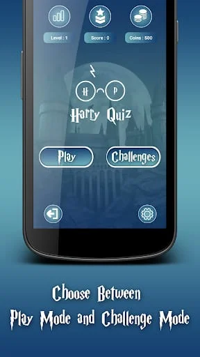 Harry : The Wizard Quiz Game Screenshot 1