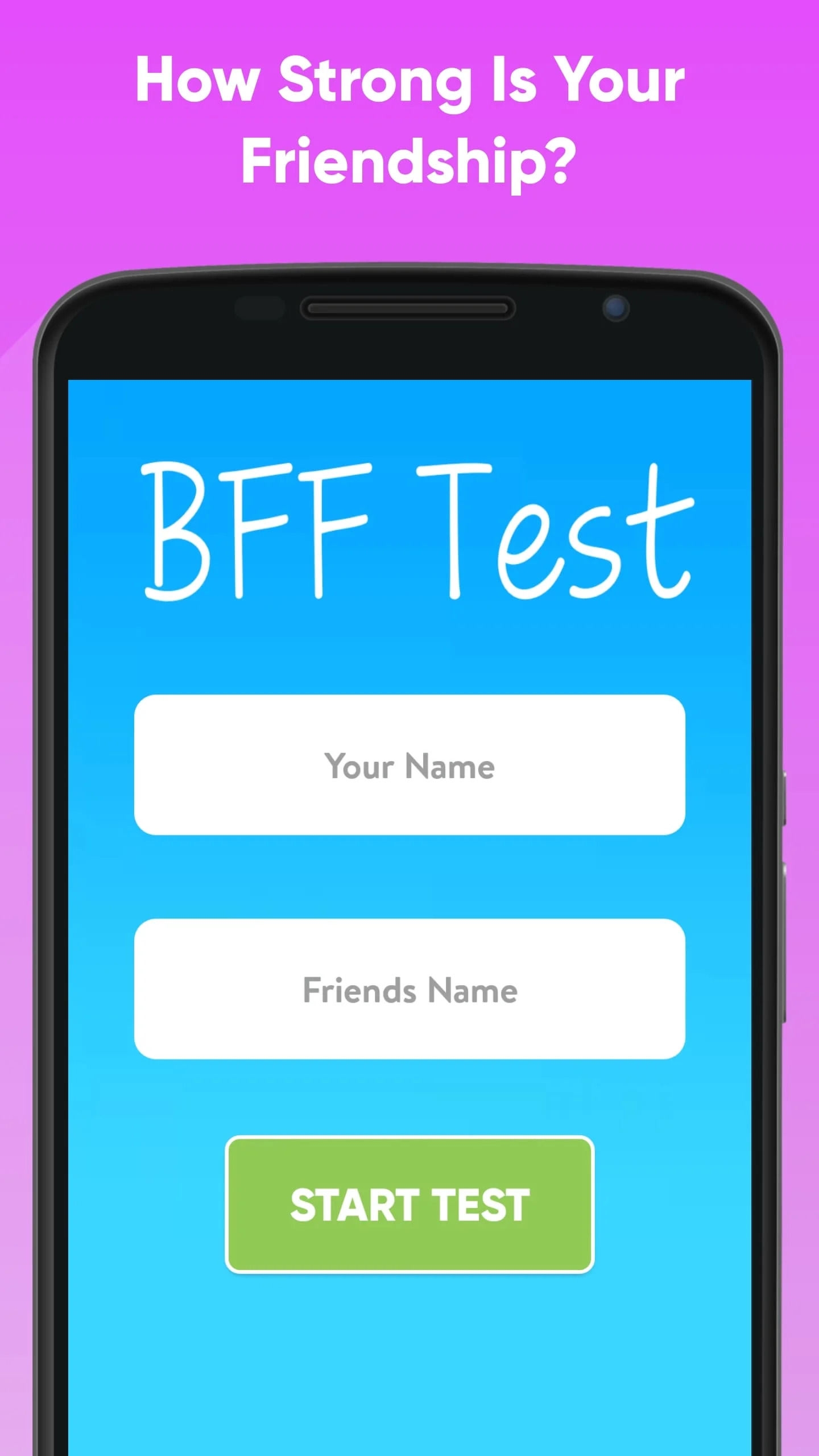 BFF Friendship Test Screenshot 1
