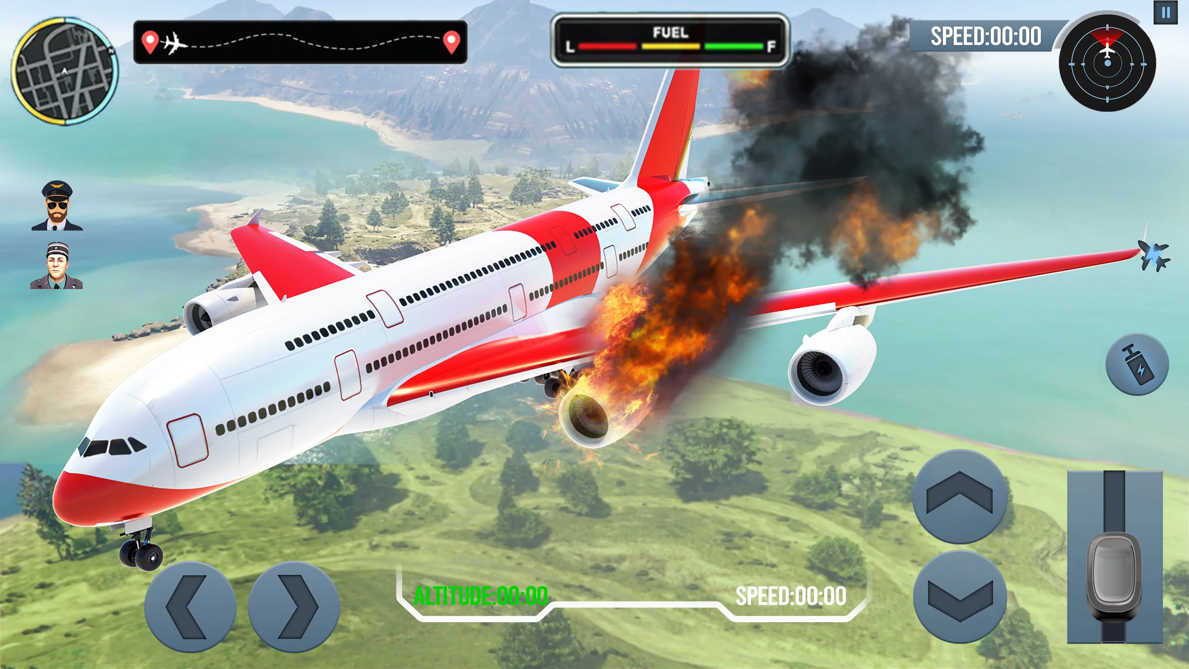 Airplane Simulator Plane Games Screenshot 4