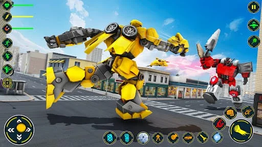 Dolphin Robot Transform Wars Screenshot 1