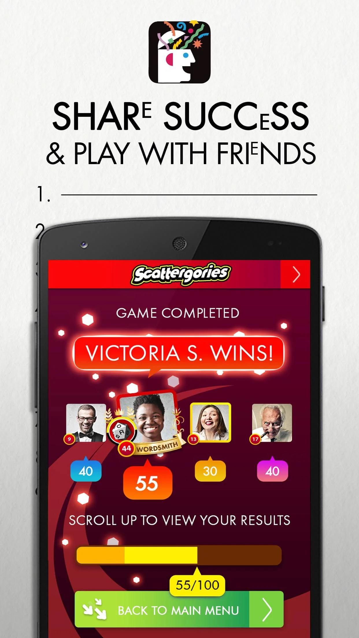 Scattergories Screenshot 4