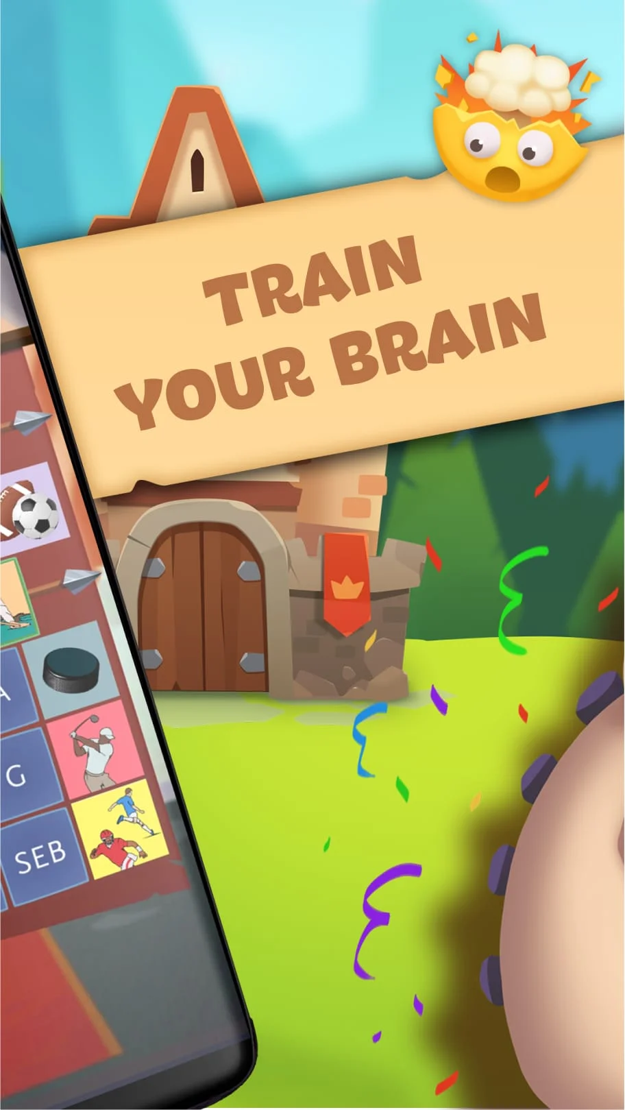 Word Logic: Brain Games Puzzle Screenshot 3