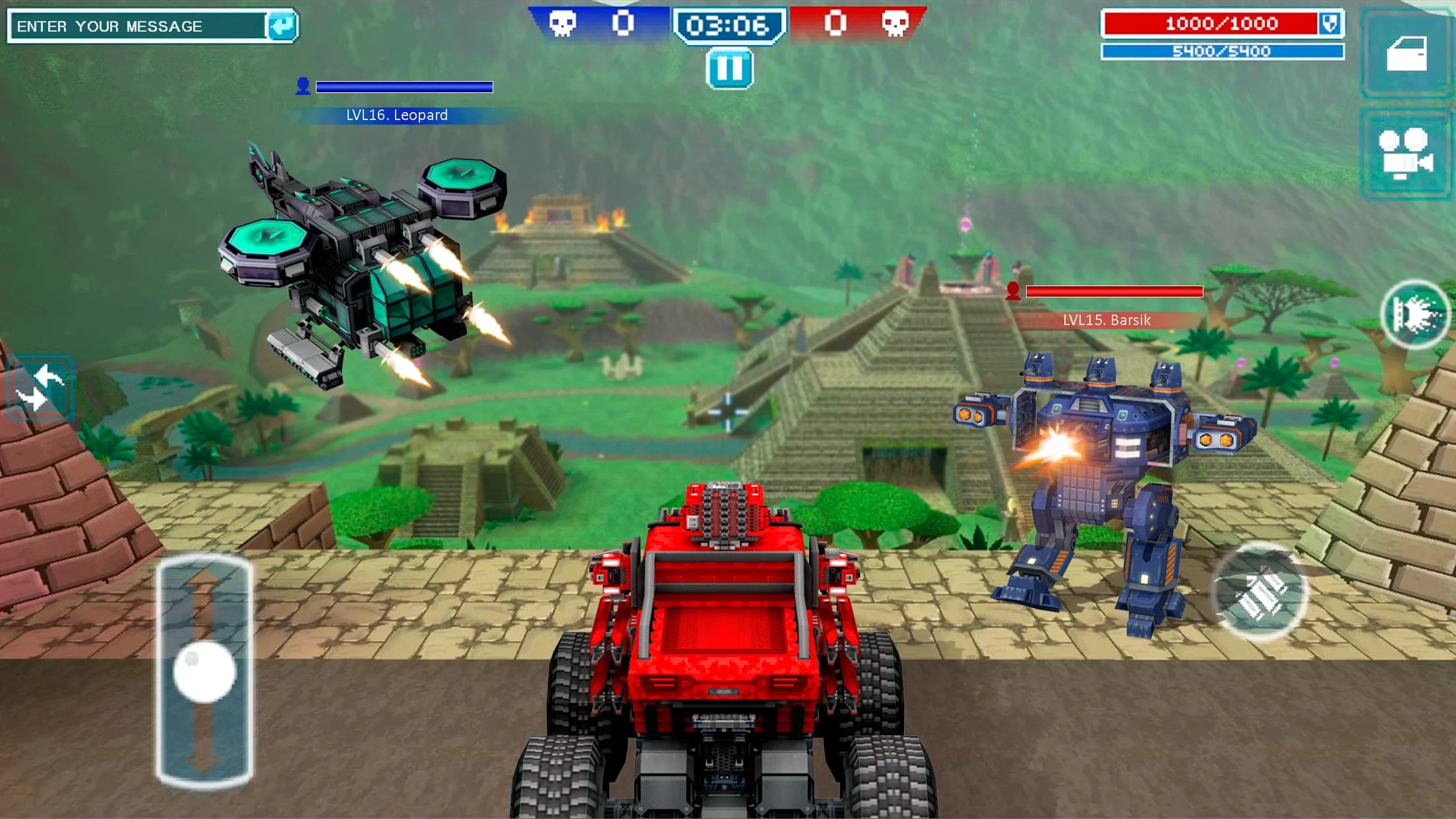 Blocky Cars online games Screenshot 2