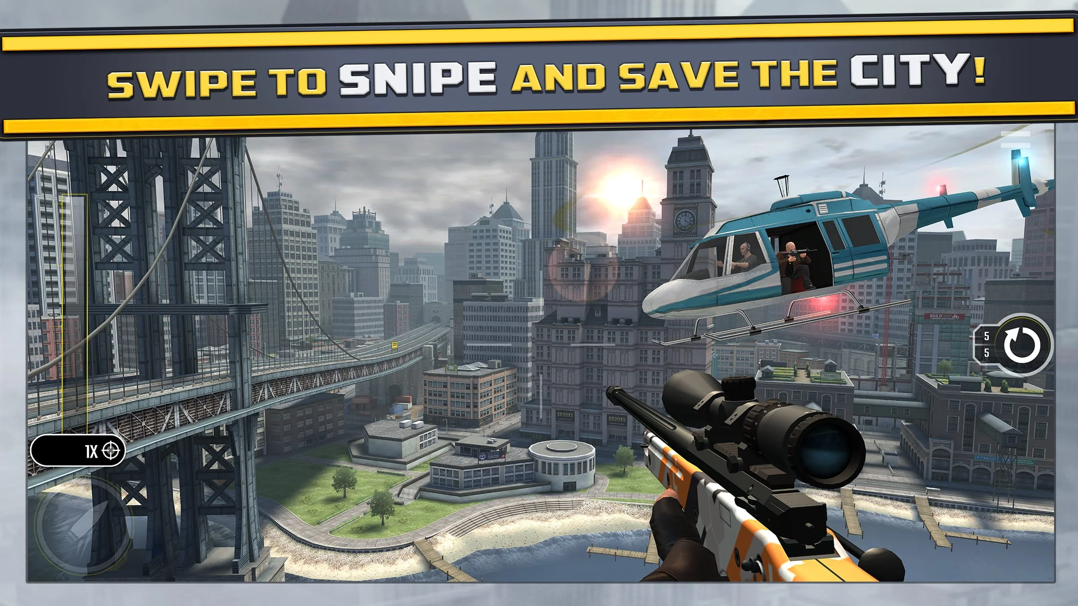 Pure Sniper: Gun Shooter Games Screenshot 1
