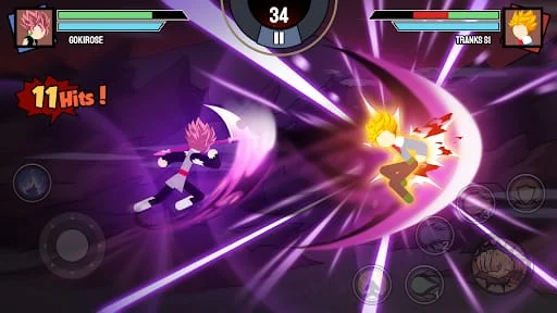 Stickman Warriors Screenshot 1